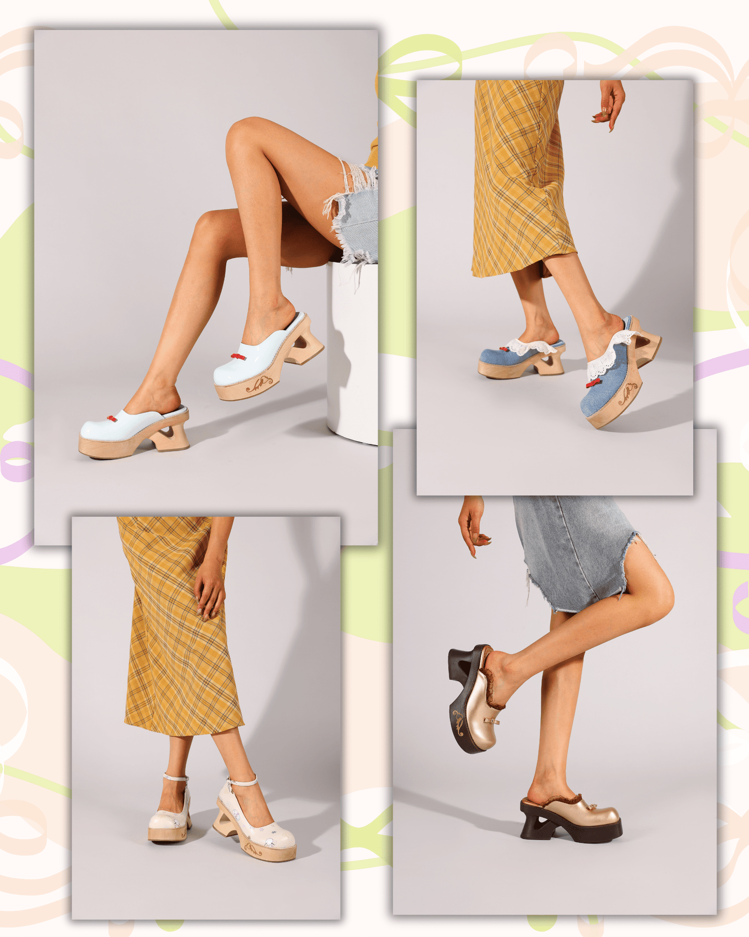 Wooden Clogs - KUOCOSHOES